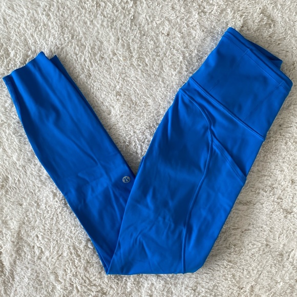 ❤️ Lululemon Poolside Fast & Free 25” Leggings Tights NWT - Picture 1 of 15